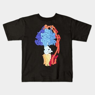 ATP synthase (bright color) Kids T-Shirt